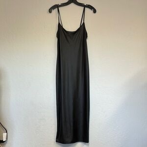 Elegant Black Slip Dress